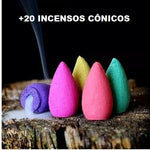 INCENSÁRIO KUNG FU BACKFLOW + 20 INCENSOS DE BRINDE