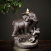 INCENSÁRIO ELEFANTE BACKFLOW + 20 INCENSOS DE BRINDE
